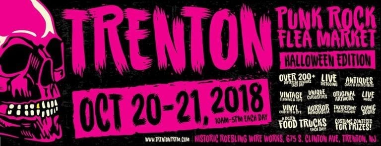 Trenton Punk Rock Flea Market Halloween Edition Happening this Weekend