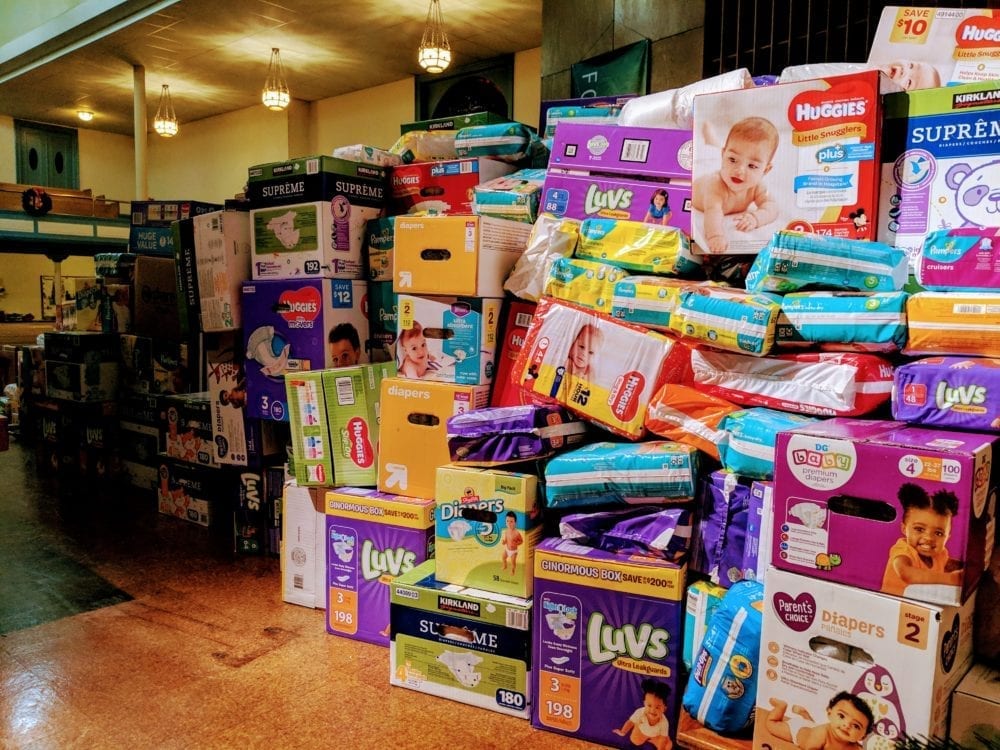 Over 87,000 Diapers Collected for Families in Trenton