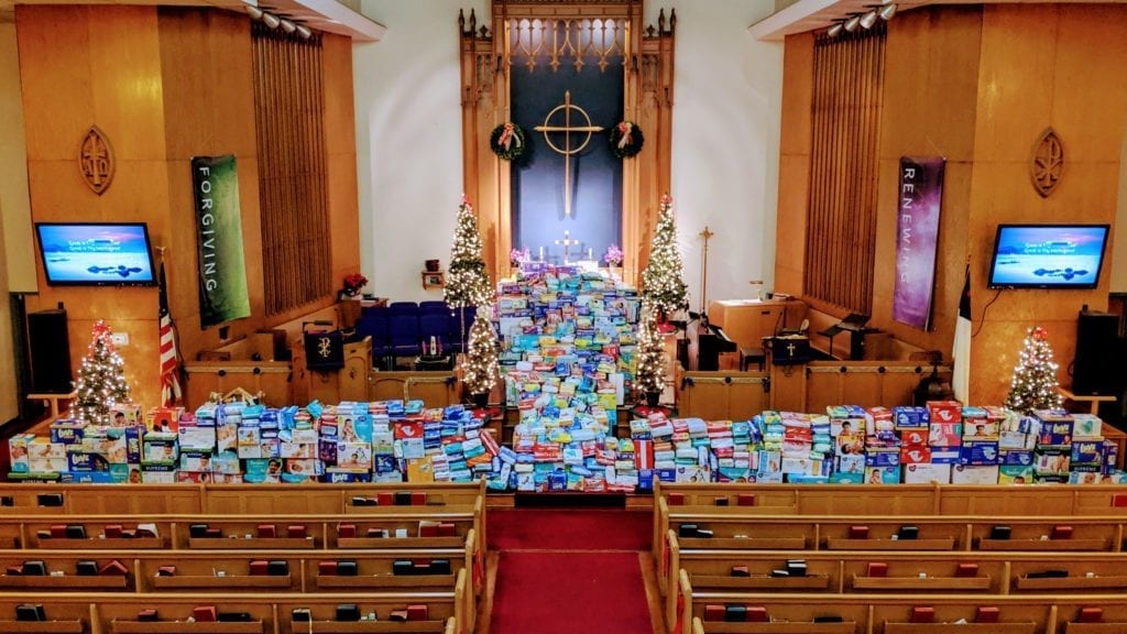 Over 87,000 Diapers Collected for Families in Trenton