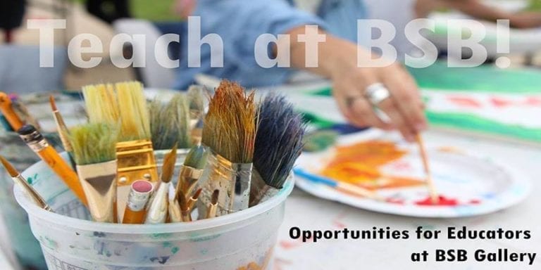 Opportunities for Educators at the BSB Gallery