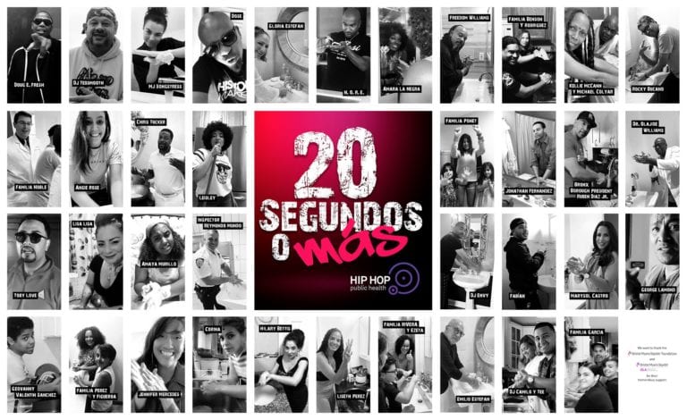 Hip Hop Public Health, “20 Segundos o Más” An Initiative to Combat COVID-19
