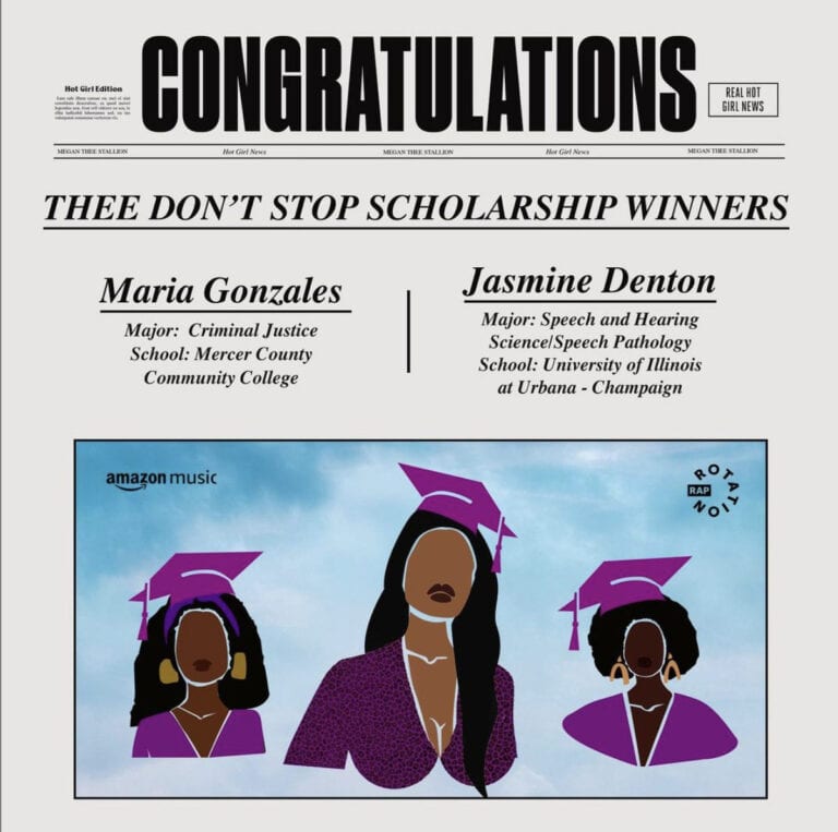 MCCC Student Wins Megan Thee Stallion’s Scholarship Contest