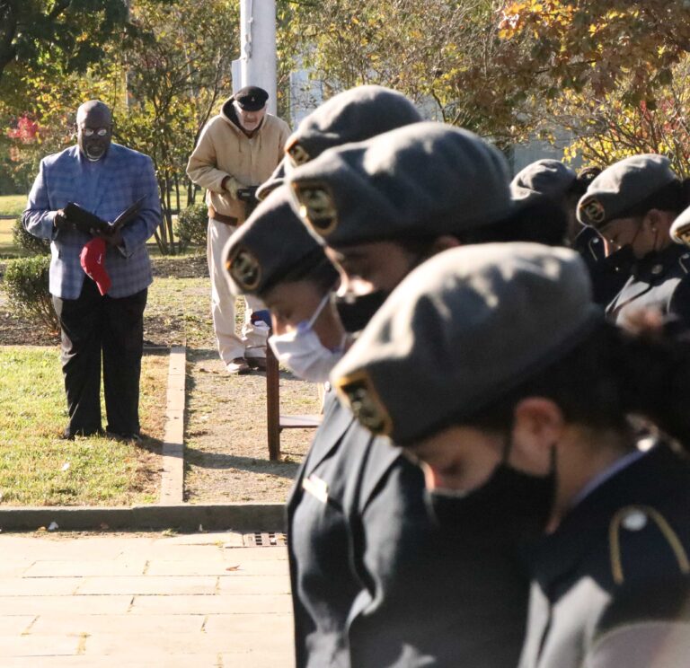 Veterans’ Day Program Held at Trenton Battle Monument