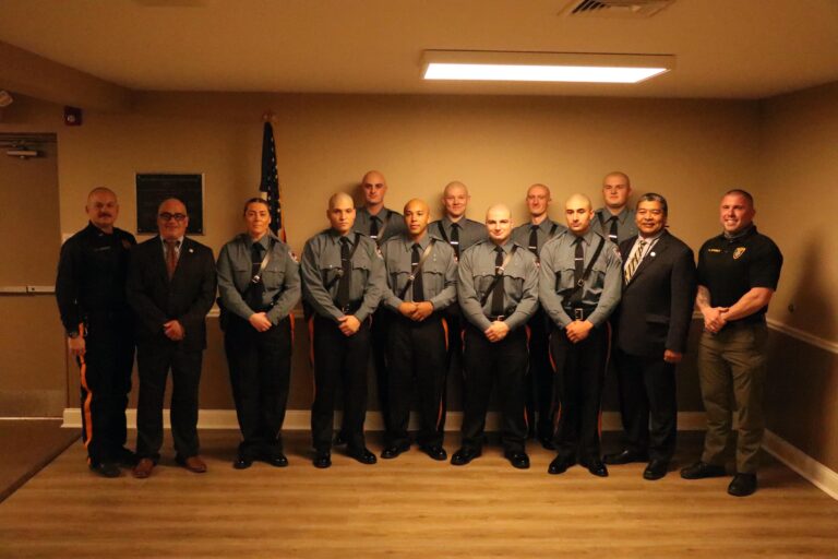 Trenton Police Department Accepts Nine Members into their Ranks