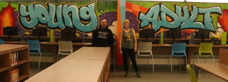 Trenton Free Public Library to Showcase a New Mural by Trenton Artists