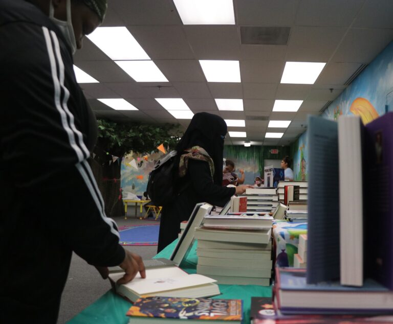 Library Book Fair Services Over 200 Community Members