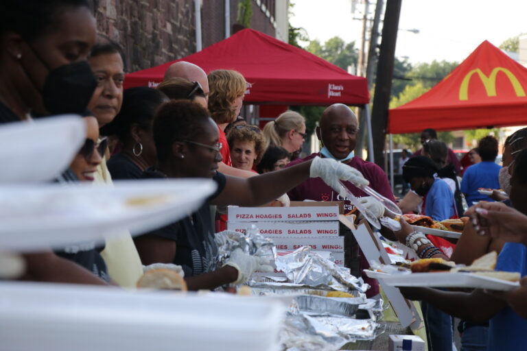 Dinner and a Movie Serves Trenton Residents Under the Stars