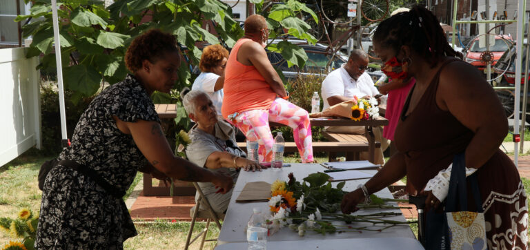 East Trenton Collaborative Provides Free Flowers