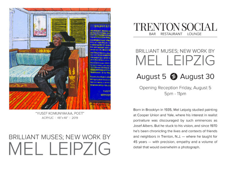 Artist Talk at Trenton Social this Weekend