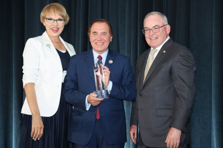 Mercer Street Friends Honors Coughlin for His Efforts to Combat Food Insecurity