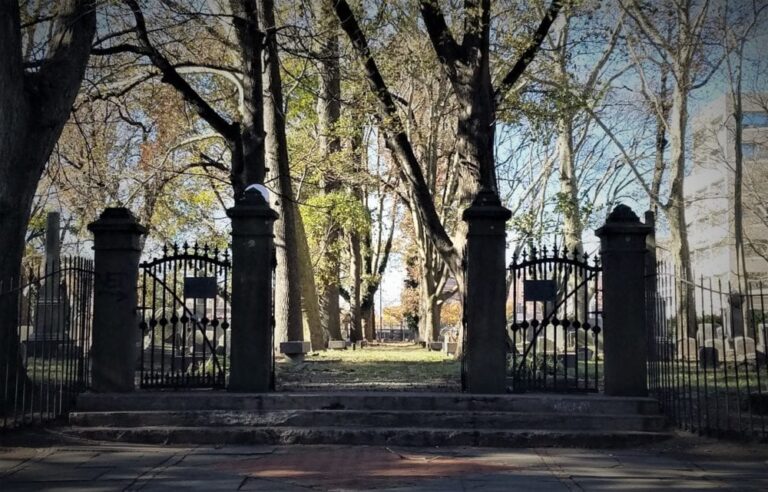 Mercer Cemetery at Trenton Announces Fall Programs: Outdoor Movie Night and Historic Spirit Walk